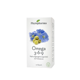 Phytopharma Omega 3-6-9 Capsules – Swiss balanced omega formula for heart, skin and brain (110 capsules)